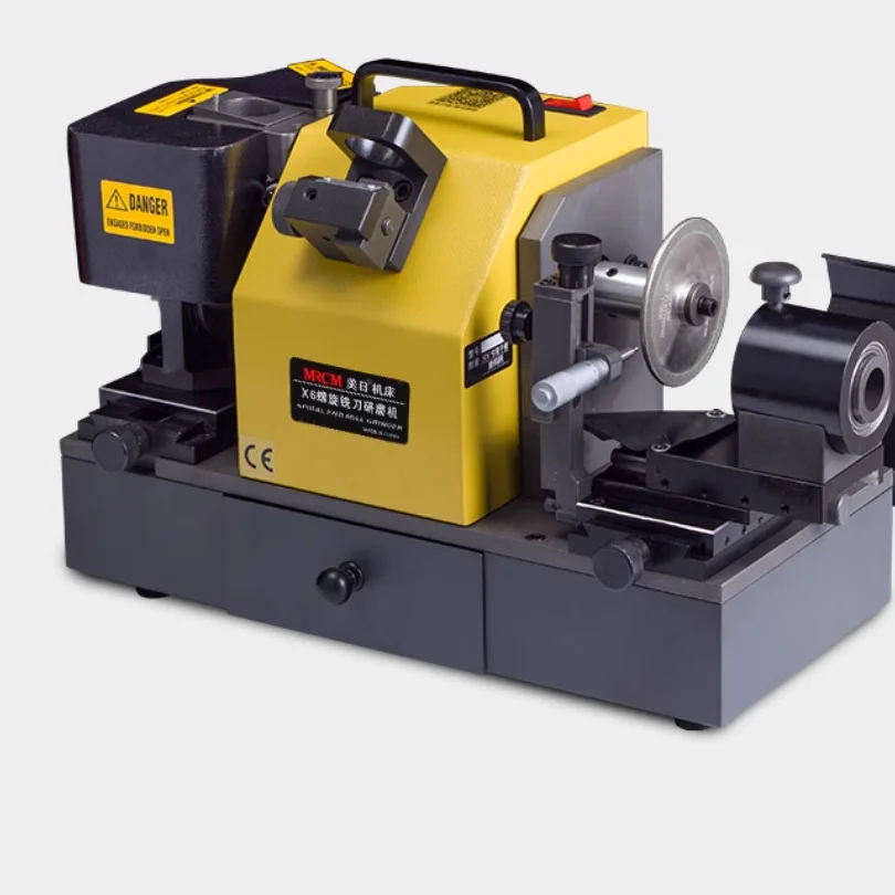 2026 Electric End Mill Grinder Sharpener 4-14mm Alloy Milling Cutter 220V Angle Grinding Machine MR-X6