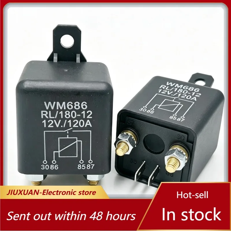 New 1pcs/lot RL/180 WM686 12VDC 120A Start Auto Relay Dual Battery Isolation Relay