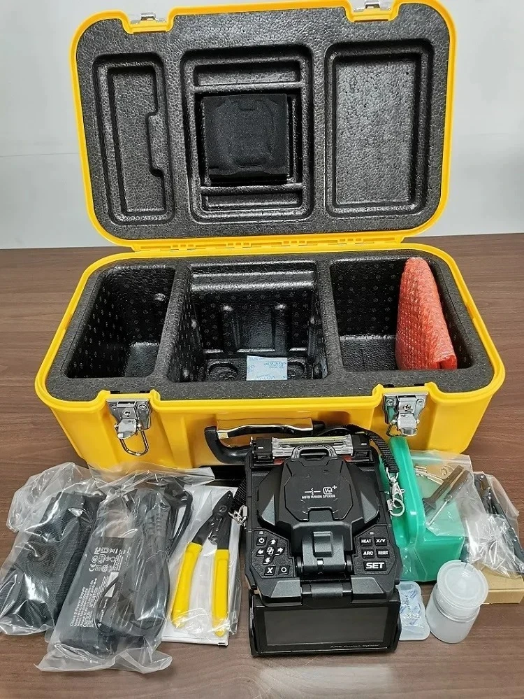 Fusionadora de fibra óptica Tumtec V9+