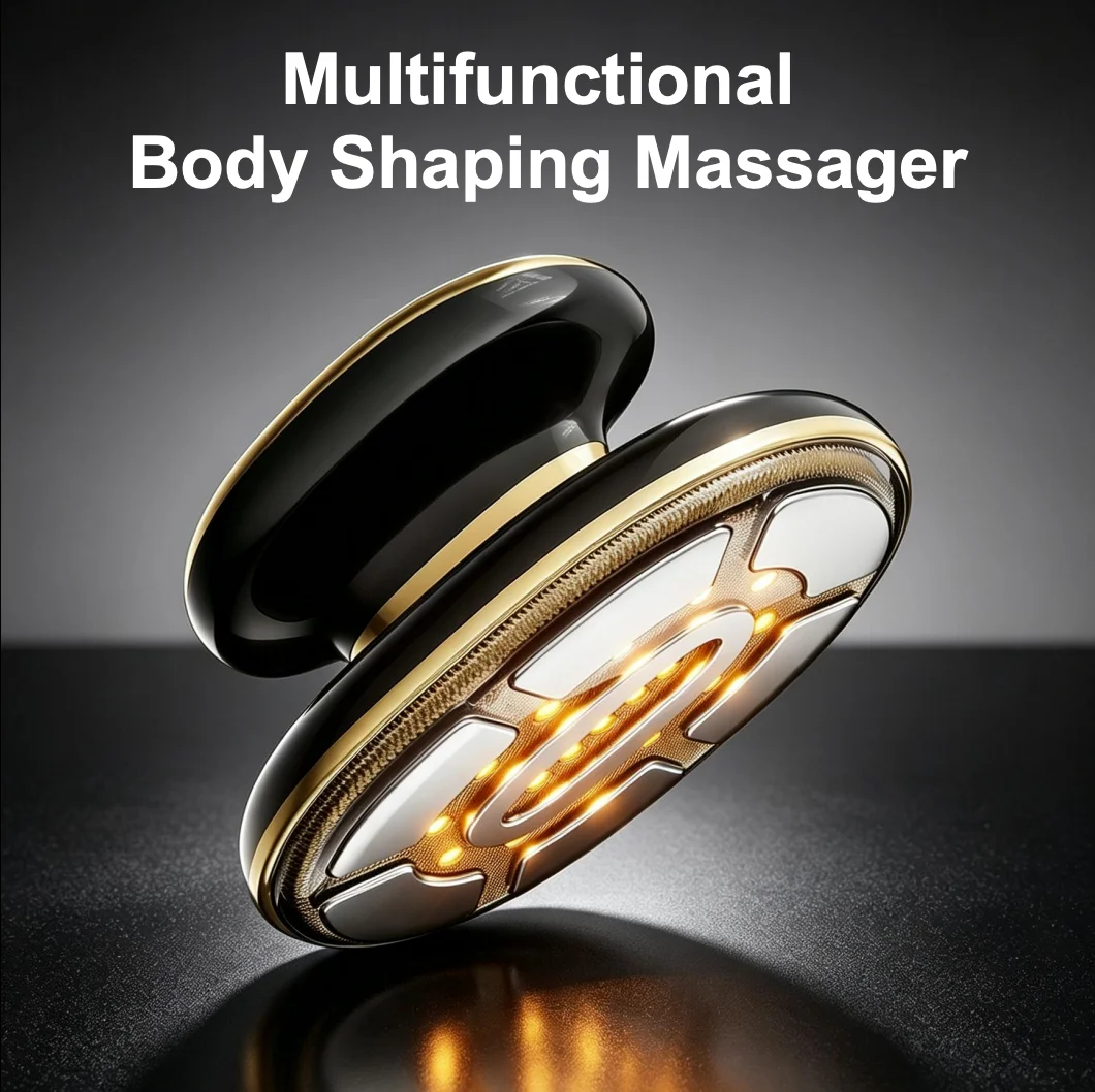 EMS Body Shaper Fat Burning Slimming Device with 4 Color LED Light Skin Tightening Massage Tool for Whole Body