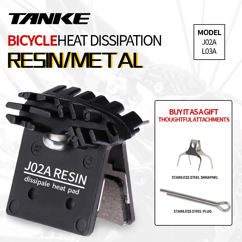 MTB Bike Disc Brake Pads J02A Resin Ice Tech bicycle hydraulic Brakes Pad Calipers SLX Deore XT XTR M8000/M9000/M9020/M987/M985