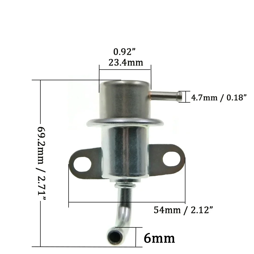 KL0113280 Fuel Injection Pressure Regulator For Mazda 626 MX-3 MX-6 Ford Probe F32Z9C968A KL01-13-280 PR4048 F32Z-9C968A