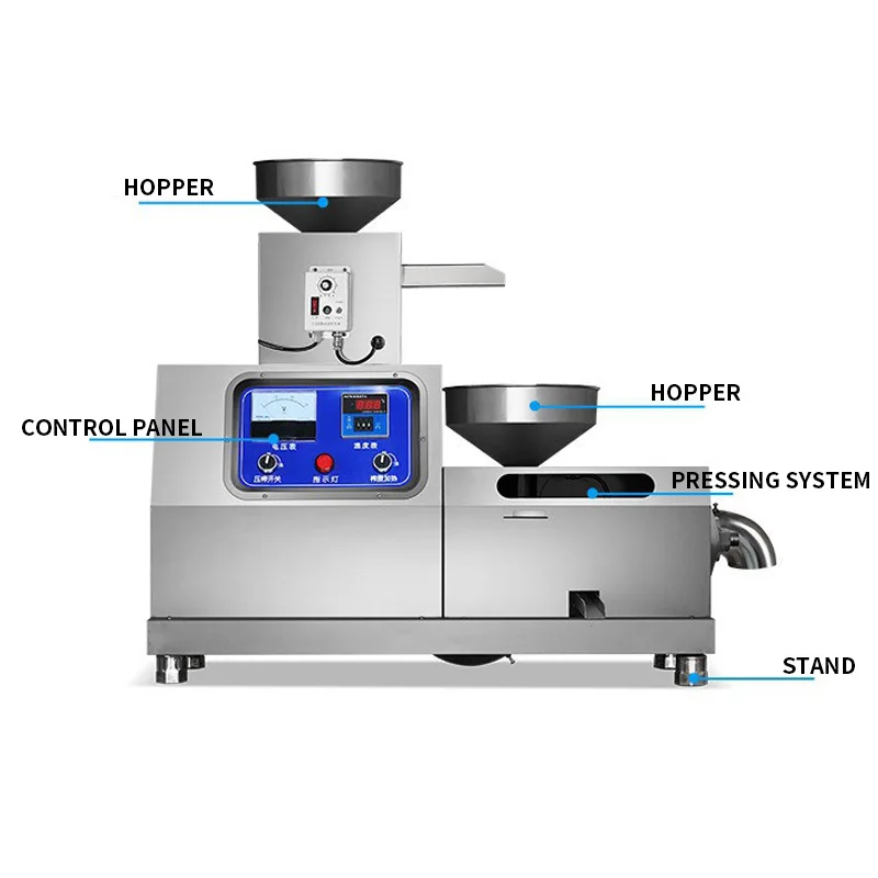 

XZ-Z505A Многофункциональный масляный пресс, оборудование для рапсового кунжута и арахиса, средние коммерческие продажи, съедобные семена подсолнечника, чайные семена