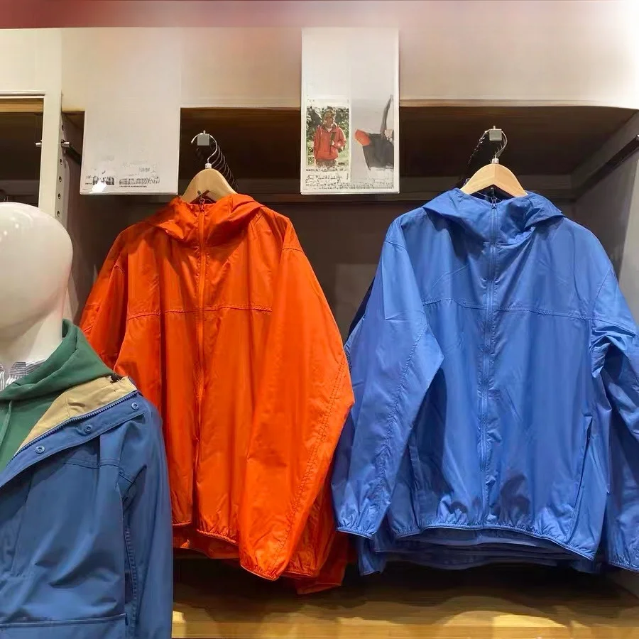 

Летняя мужская и женская портативная кепка с защитой от ультрафиолета, тонкая верхняя одежда, солнцезащитная одежда, полиэфирное волокно, длинная молния на молнии