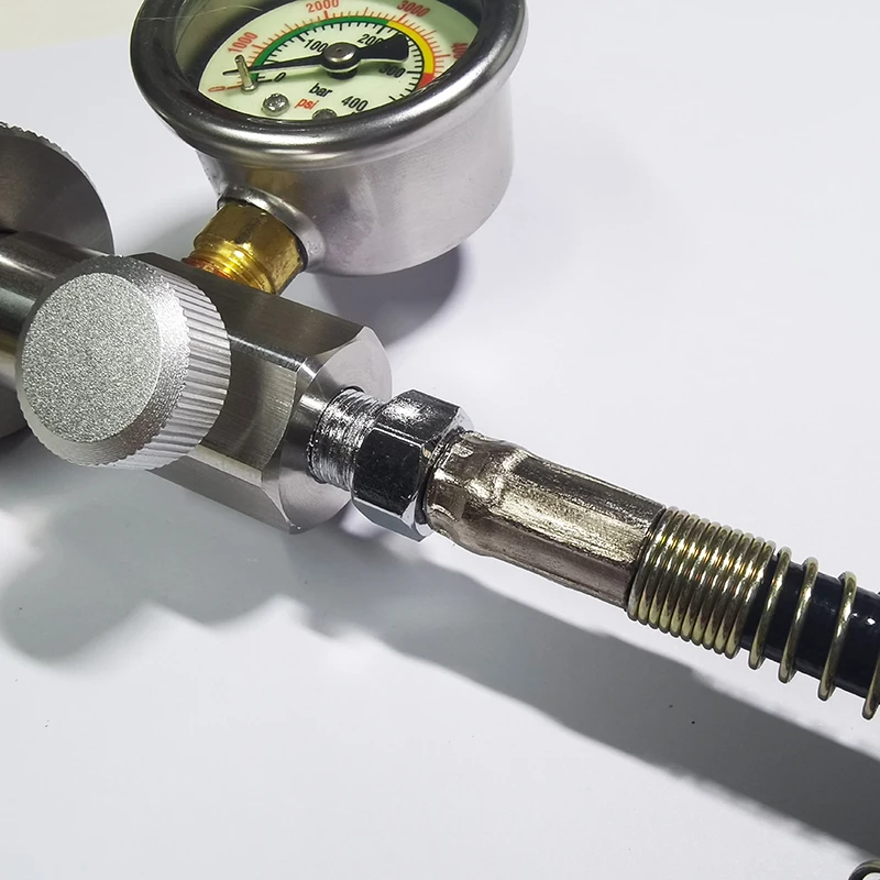 Toma de carga DIN G5/8 acero inoxidable para aire a alta presión - imagen 5