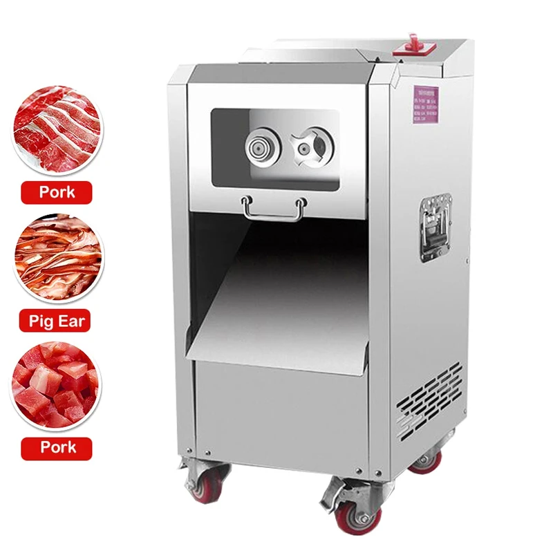 

Commercial Meat Cutting Machine Vertical Meat Cutter Electric Meat Slicer Vegetable Cutter 2200W