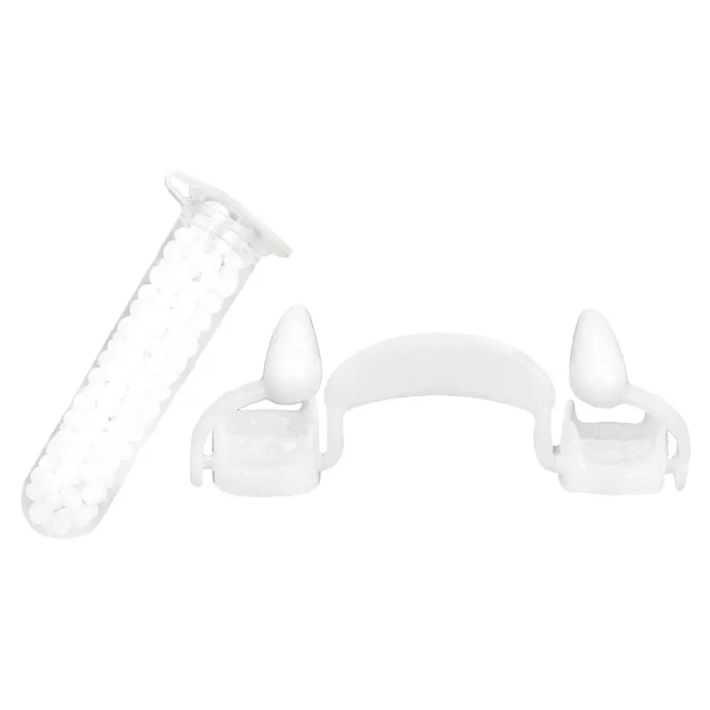 

1Box Super Realistic Stretchable Fangs White Creepy Teeth Halloween Party Supplies Unique Horror Costume Accessory Decor For