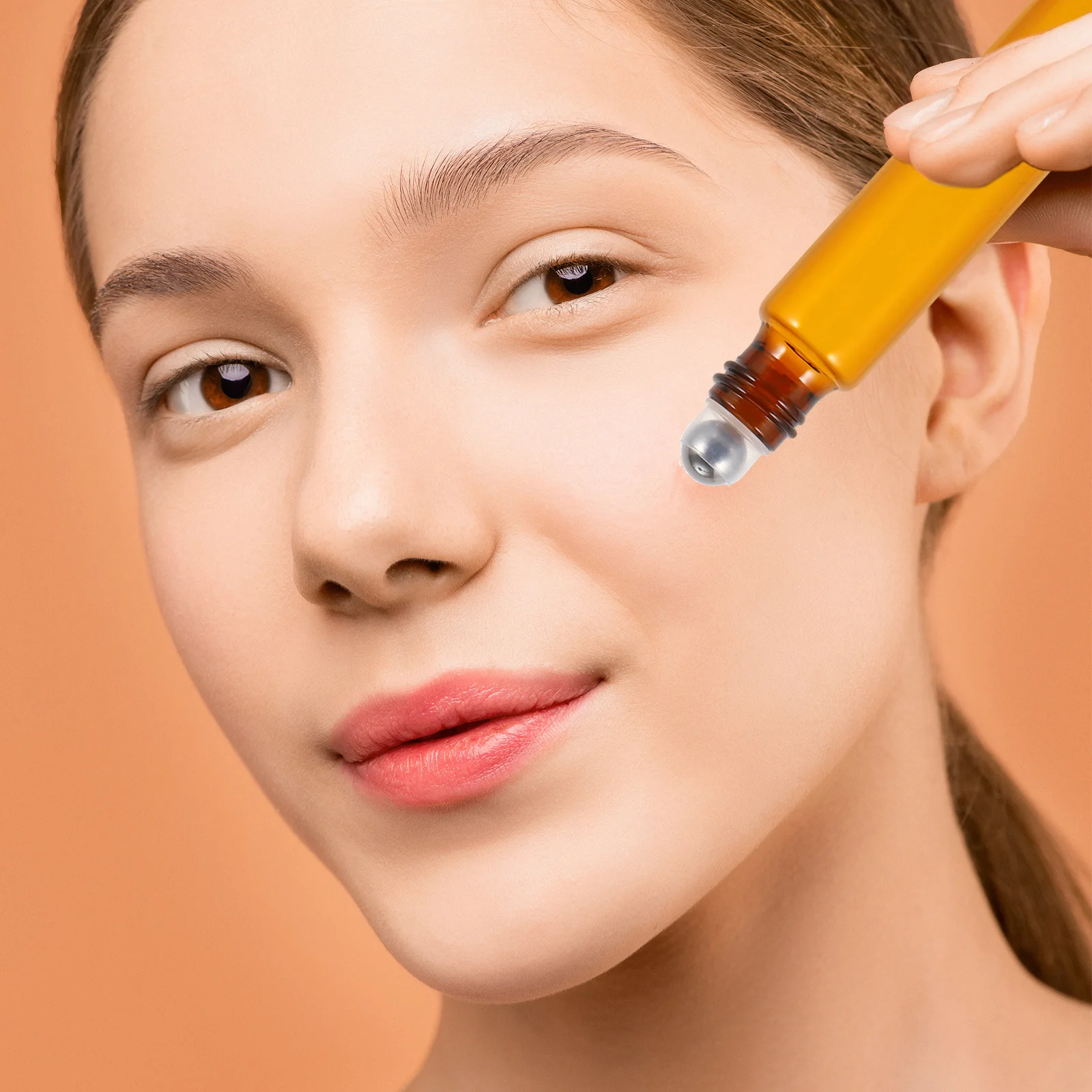 

10 Pcs Roller Glass Perfume Roll-on Bottles Rollon Reusable Ball Refillable Travel