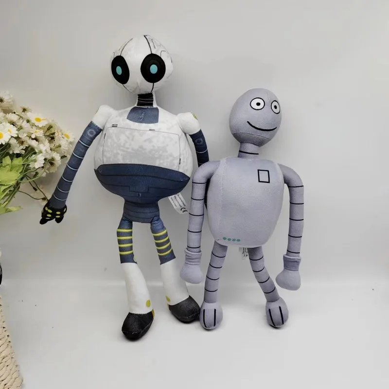 

Новый дикий робот Roz, мягкая фигурка из фильма, коллекционная мягкая декоративная фигурка робота Roz, мягкая игрушка, детский подарок на день рождения, Хэллоуин