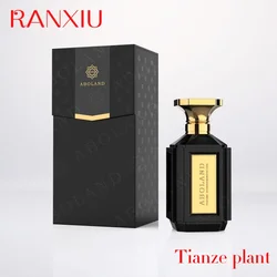 Custom Customize Luxury Black Perfume Box Empty Perfume Bottle New Design Unique Parfum Packaging