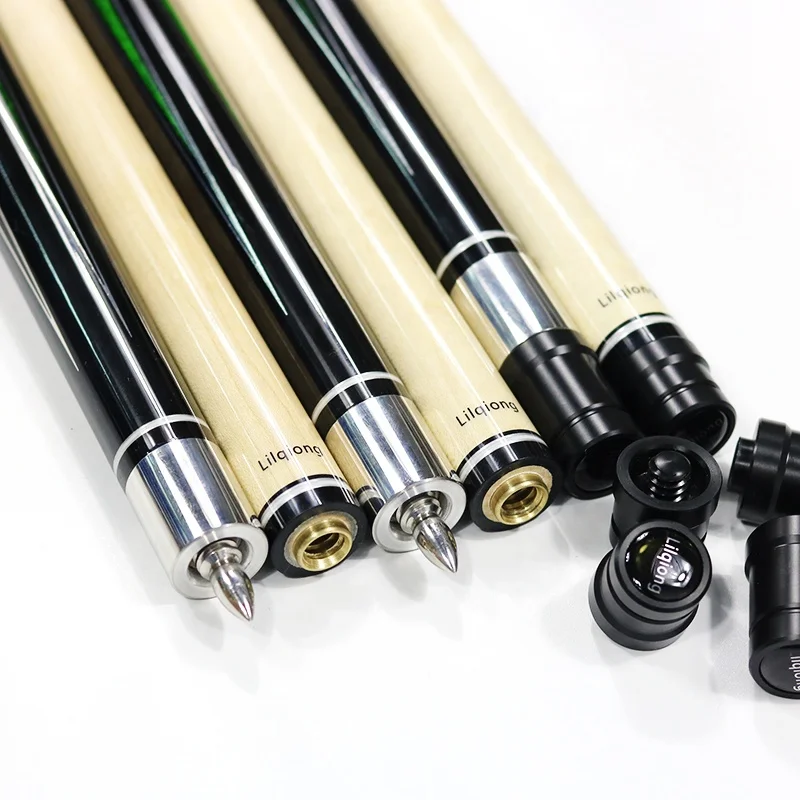 Factory Direct Sale Premium Quality  Billiard Pool Cue Canadian Maple 1/2 -pc 58 