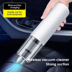 3 In 1 Car Vacuum Cleaner Rechargeable Handheld Vacuum Cleaner Car Home Dual-purpose Wireless Dust Catcher