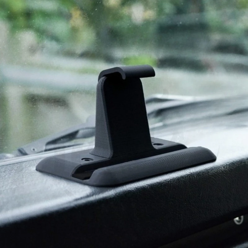 Picture 5: 1 SET Black Phone Holder Base Bracket for Land Rover Defender 90, 110, TDI200, TDI300, TD5