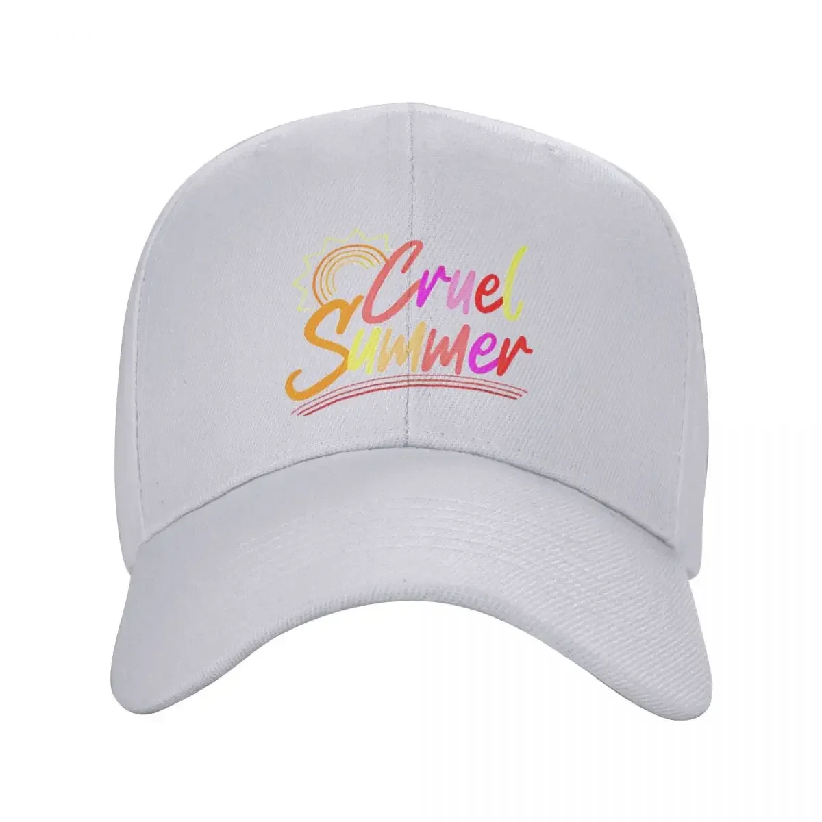 Cruel Summer Baseball Cap Men Women Fashion Sun Caps Swiftie Lover Music Song The Eras Tour Hat Breathable Polyester Racing Cap