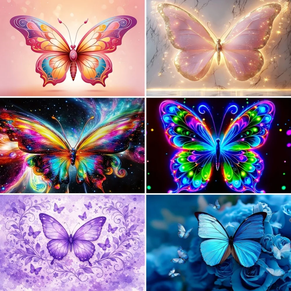 

Colorful Butterfly Backdrop Nature Forest Aesthetic Butterfly Party Decoration Background Kids Photography Booth Prop Banner