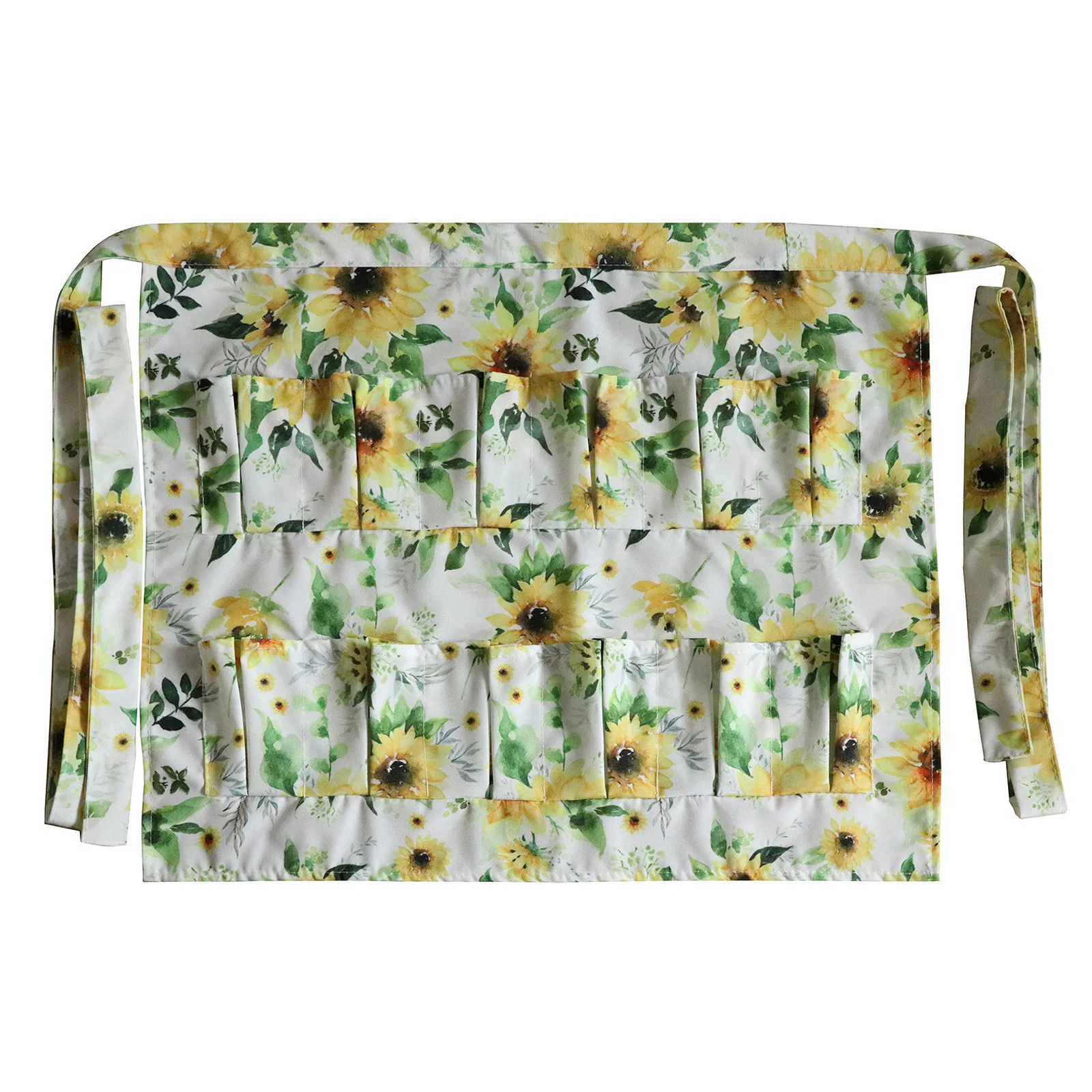 Apron Durable Eggs Gathering Apron 12 Deep Pockets Hold Chicken Farmerhouse Farm Farm Hen Print Chicken Egg Collecting Apron