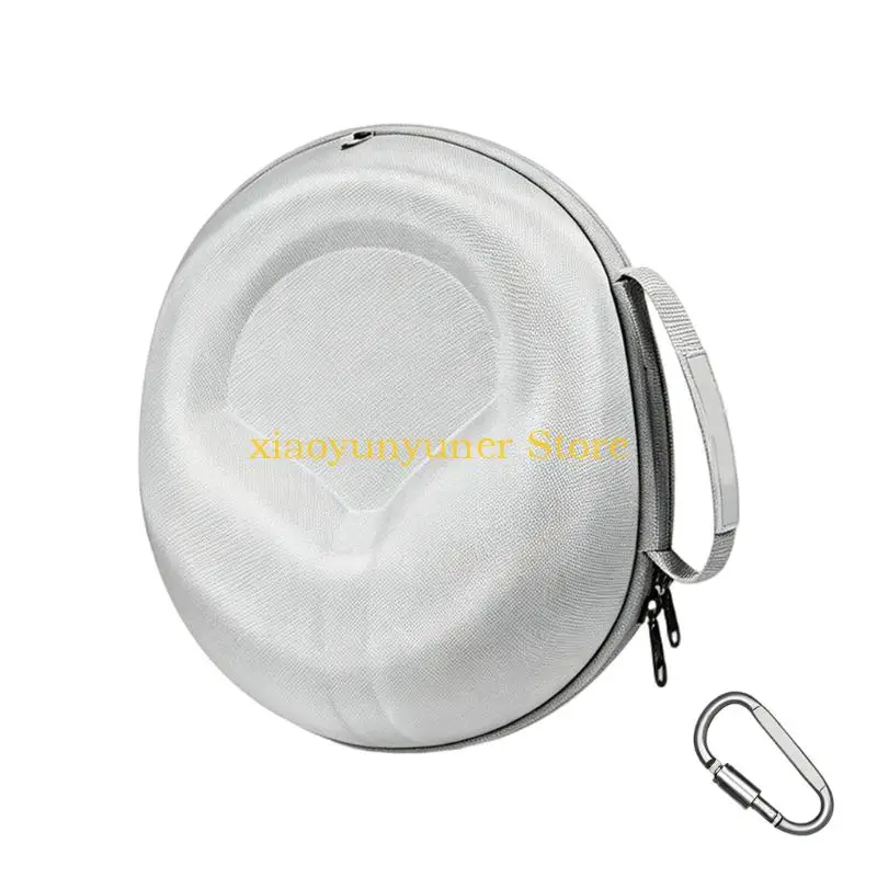 Estuche almacenamiento redondo para auriculares P9JB con carcasa acolchada para WH-1000XM6