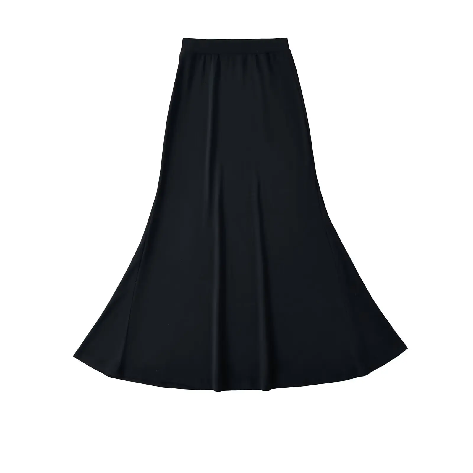 

Sexy Retro High Waist Long f Skirt with Elastic Waist Tail Fi Tail Dance Skirt Mom Skirt Spicy Girl Long Skirt