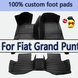 Car Floor Mats For Fiat Grand Punto Project 199 2005~2009 3door Tapetes Para Carro Alfombrillas Coche Car Mats Car Accessories