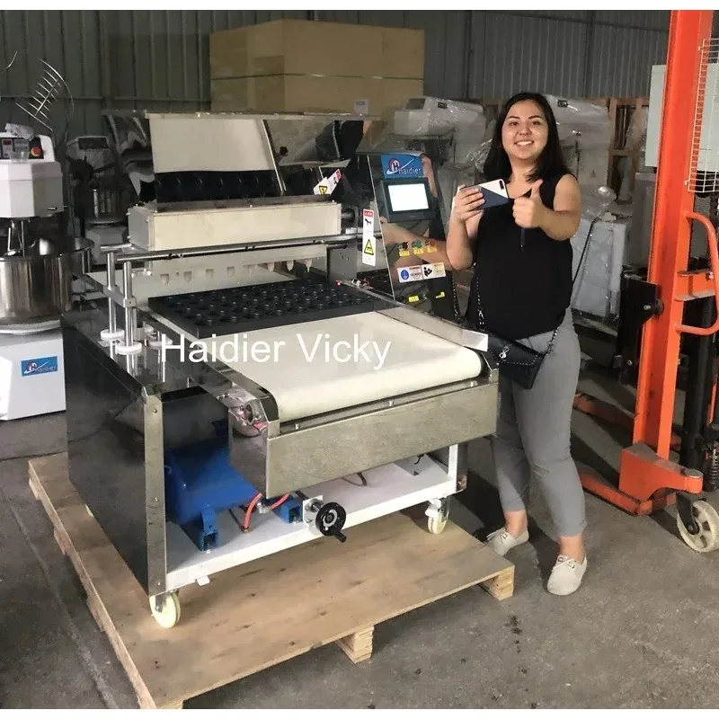 2025Haidier Daifuku Mochi اليابانية Pandan مونج فول كعكة الأرز آلة الحلويات آلة ماشو الشركة المصنعة (شهادة CE) #4