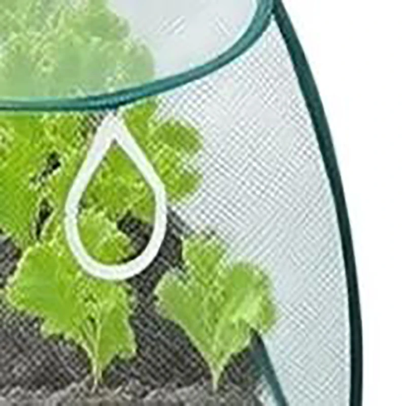 2-Pack Pop-Up Plant Covers: Reliable Breathable Protection For Your Garden Pop-up Garden Mesh Plant Cover Garden