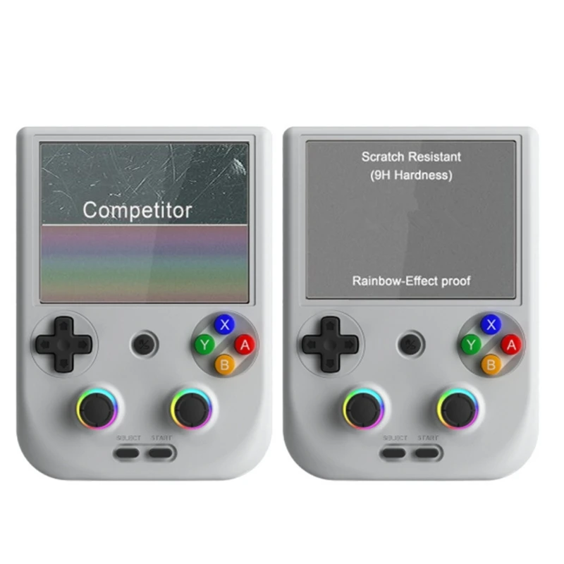 Pellicola proteggi schermo temperata infrangibile Pellicola per gamepad Pellicola per console gioco a schermo intero semplice