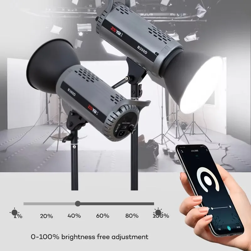 

Best Seller 200w Professional Video Lighting Equipment Film Shooting