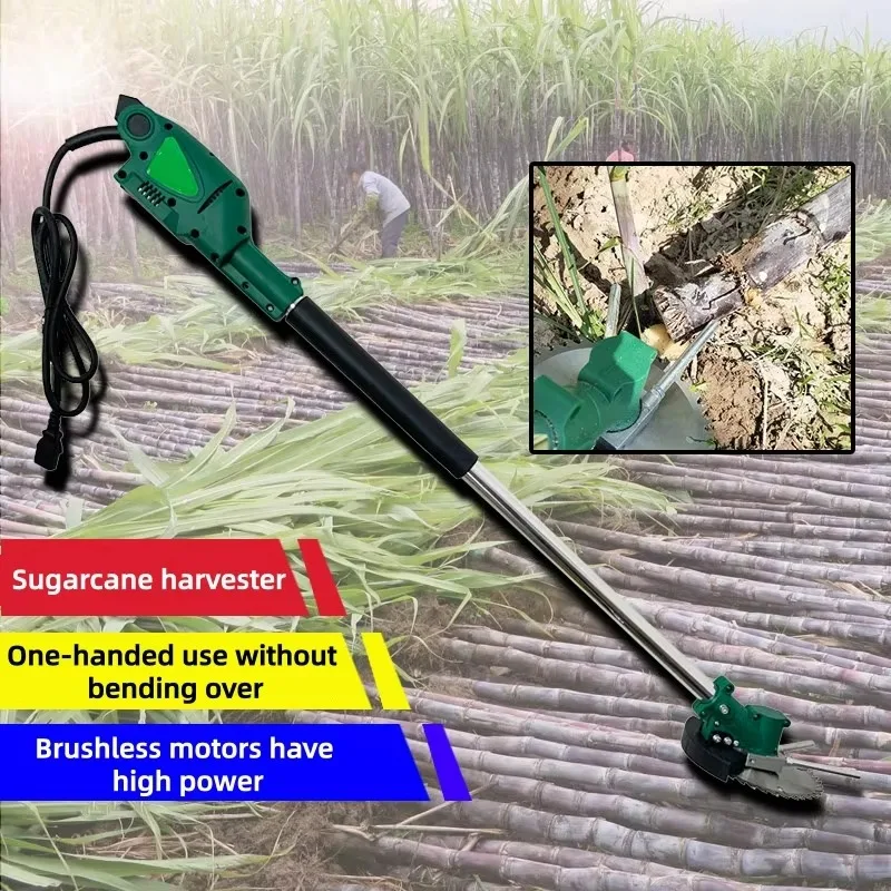 Sugarcane Harvesting Machine Multi-functional Rechargeable Leaf Remover Agricultural Machinery for Harvesting Corn and Soybeans