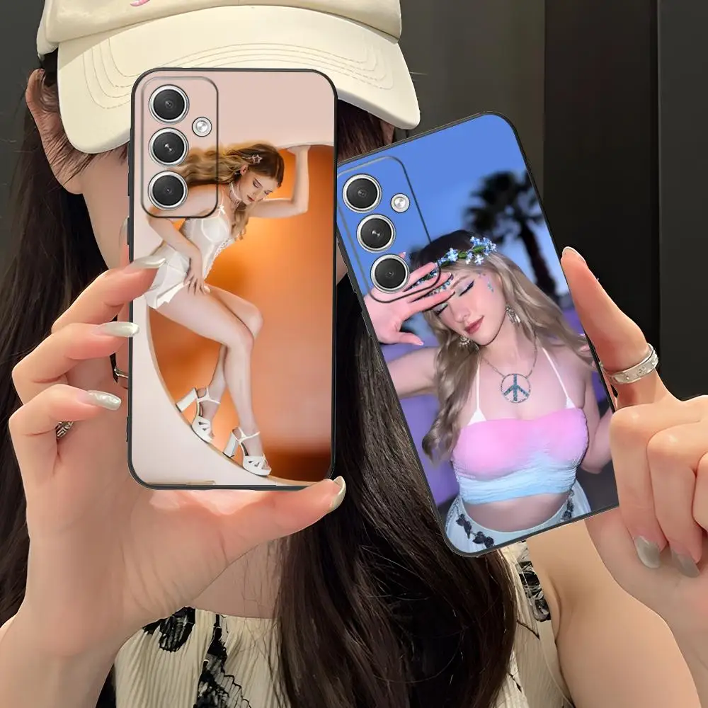 

Melody Marks Mobile Phone Case for Samsung Galaxy S25 S24 S23 S22 S21 S20 Note20 Plus FE Ultra Colour Printing Smartphone Pretty