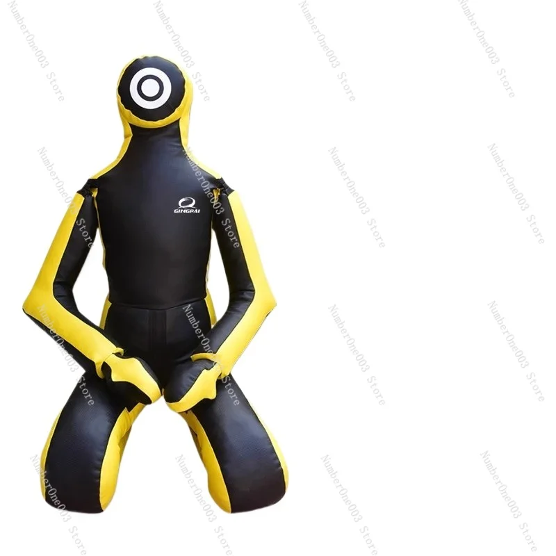 

Thai Brazilian Jiu Jitsu Leather Man Judo Sanda Wrestling Dummy Mixed Martial Arts Lock Skill Dummy