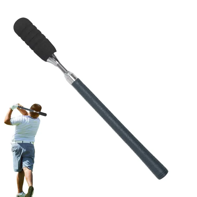 Golf Swing Training Aid Retractable Golf Swing Training Aid Retractable & Correcting Gesturer Aid Sound-Emitting Telescopic