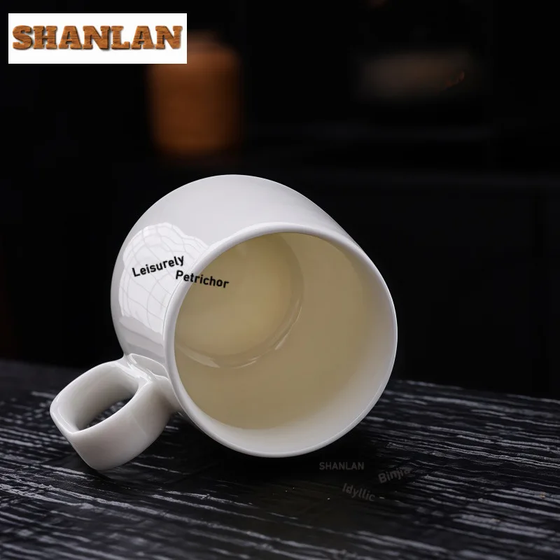 430 مللي لحم الضأن الدهون اليشم الخزف القهوة القدح كابتشينو لاتيه كوب شاي بعد الظهر القدح عصير الفاكهة إبريق الحليب مكتب كوب ماء المقاهي #6