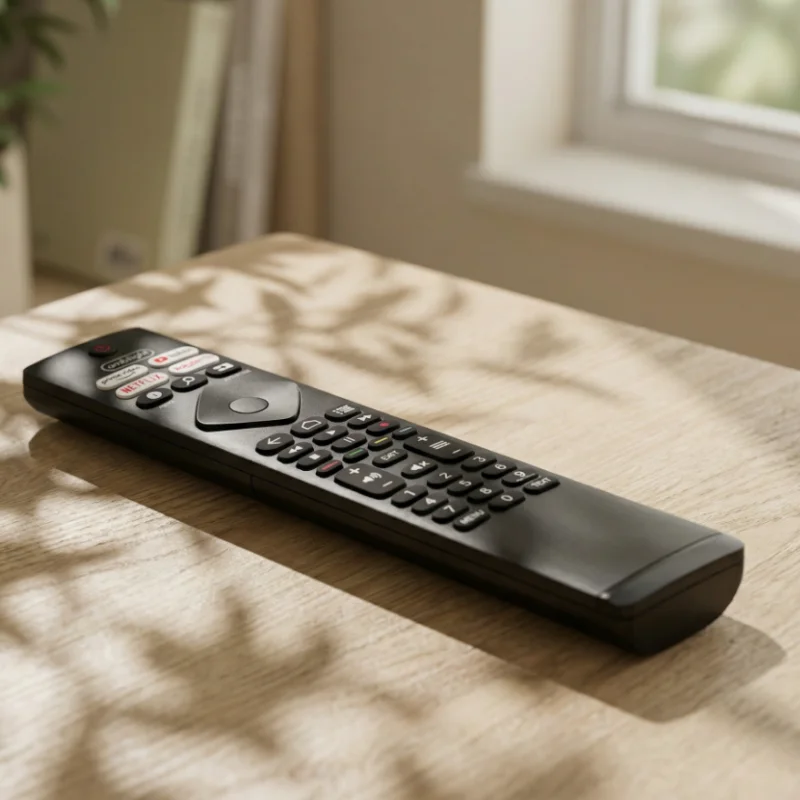 

DingSheng 4K UHD Android Smart Network TV Remote Control for Philips 43/50/55PUS7906/12 Models Single Piece BRC0984501