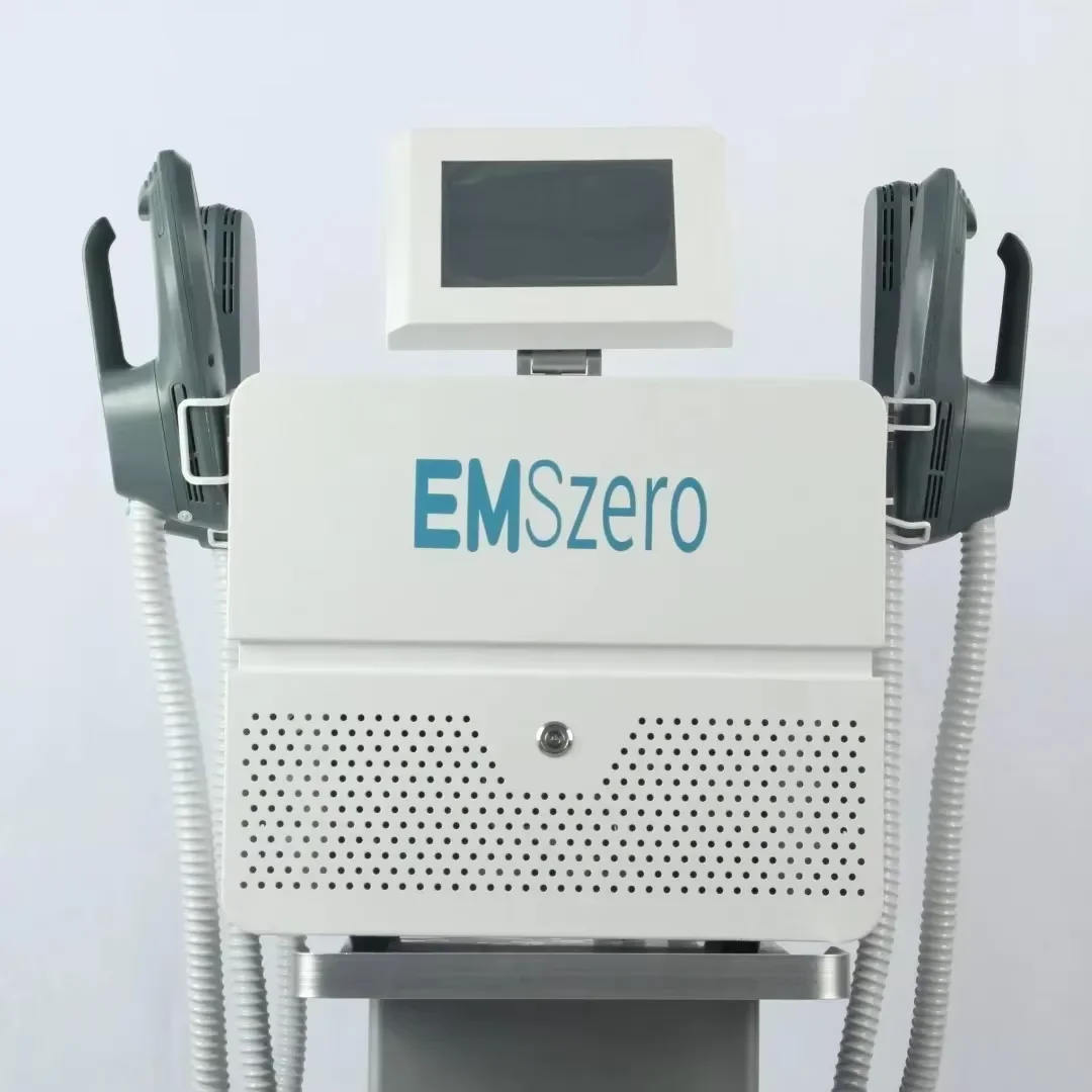 EMSzero Hi-emt stymulator elektromagnetyczny mięśni 6500w 200hz EMSzero 4 uchwyty RF rzeźbienie ciała maszyna do odchudzania