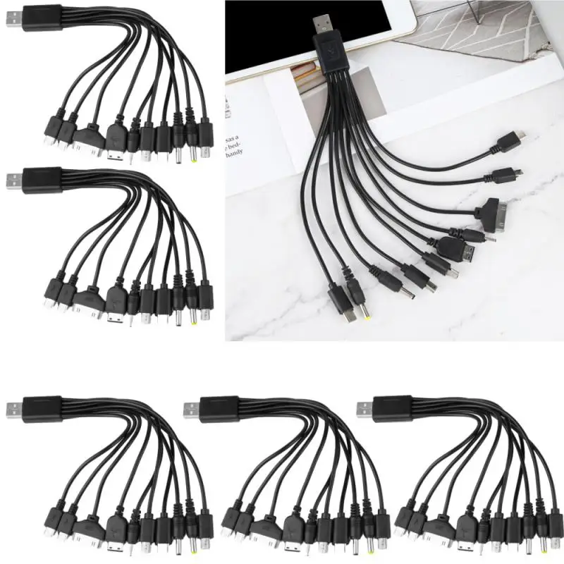 10 in 1 Multi Charging Cable Plug USB Charger Charging Cable For Mobile Phone IN STOCK!