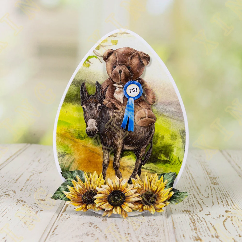 الكلب البغل عربة الدب المعادن قطع يموت DIY بها بنفسك سكرابوكينغ الحرف يموت قطع الإستنسل صانع ألبوم صور قالب اليدوية 2022 جديد