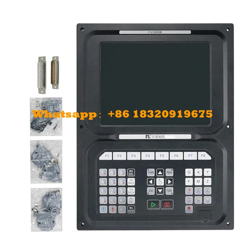 CNC Flame And Plasma Cutting Machine F2300BT V5.0 10.4 Inch LCD 2 Axis Connected Controller System Cyclmotion