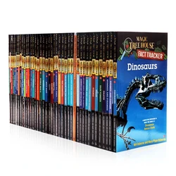 Libros de lectura originales en inglés para niños, 40 libros por juego, Magic Tree House Fact Tracker Story, libros en inglés para niños