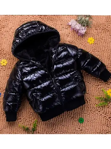 Baby Down Jacket Baby Cotton-padded Coat Boys Girls Clothing Child Winter Thickening Boys Girls Outwear