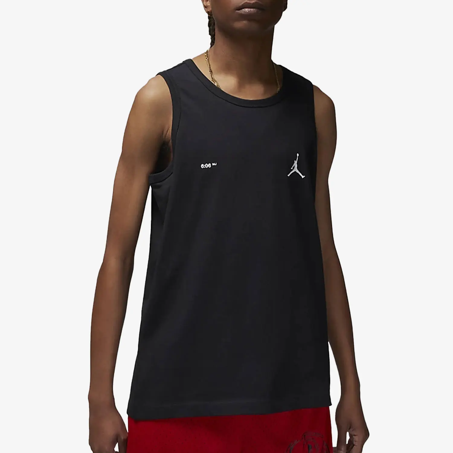 

Подлинная мужская повседневная майка без рукавов Nike JORDAN DX9606-010