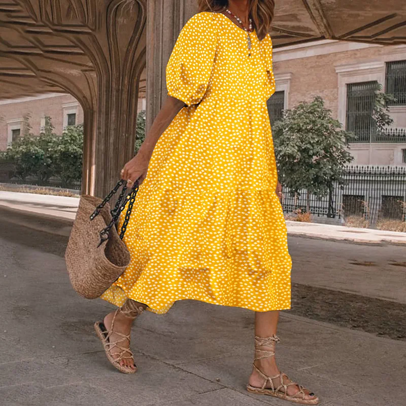 Polka dots - Yellow