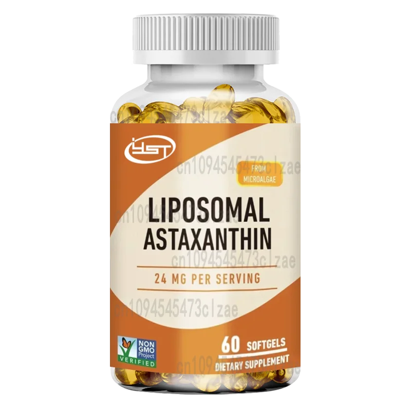 Liposomal Astaxanthin - Supports Eye, Cardiovascular, Joint and Skin Health As Well As Immunity and Accelerates Metabolism