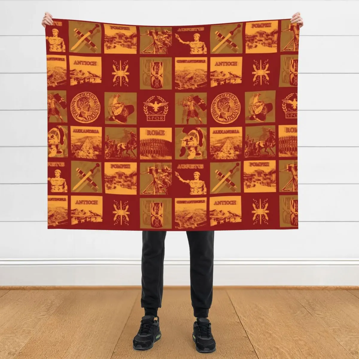 

Roman Empire collage Throw Blanket Bed linens Blankets For Baby manga Blankets
