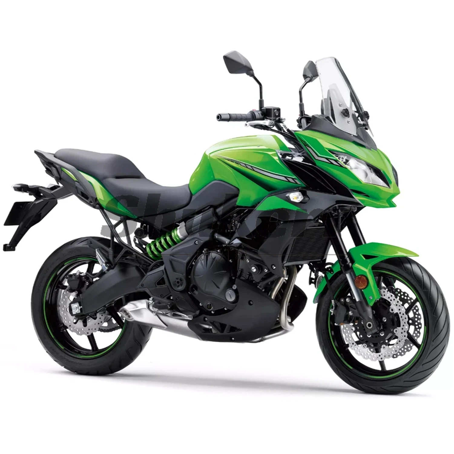 Fit for Kawasaki Versys Kle 650 2015-2021 Motorcycle Plastic Fairing Kit Injection Mold Bodywork Panel Kit Green Black 16 17 18