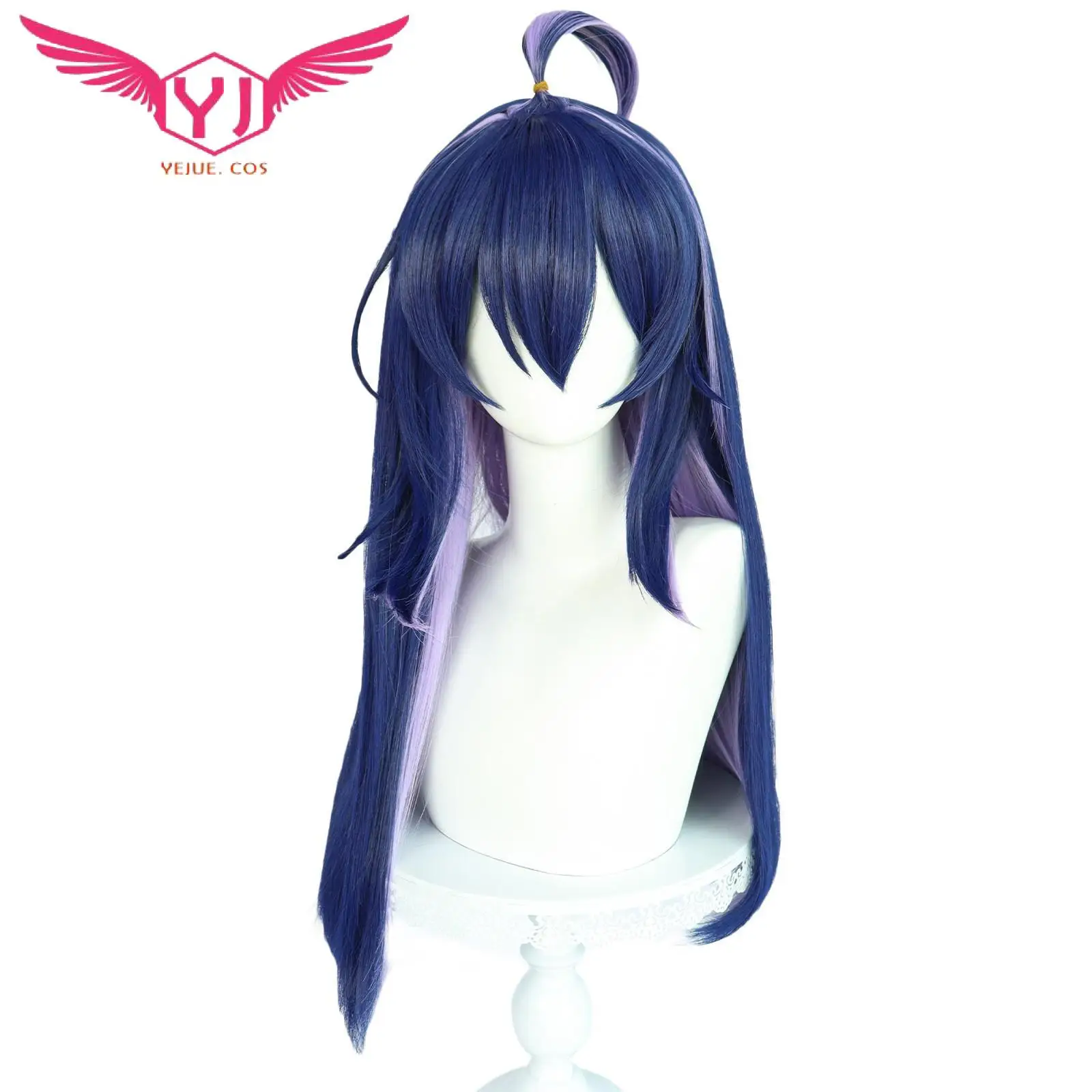 

Honkai: Star Rail Seele Cosplay Wig Long Blue Black Purple Bangs Heat Resistant Synthetic Ponytail Female Wigs Halloween Party