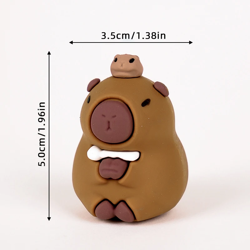 Nette Capybara Tier Kuchen Topper Backen Party Liefert Baby Dusche Kinder Geburtstag Dekor Desktop Auto Dekoration Party Gefälligkeiten – Detail 6