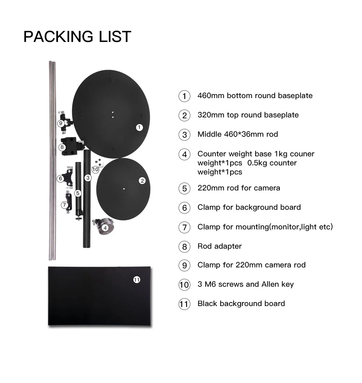 Hot Sale 360 Photography Turntable 360 Degree Spinning Camera Rig For Filmmaker Product Shooting