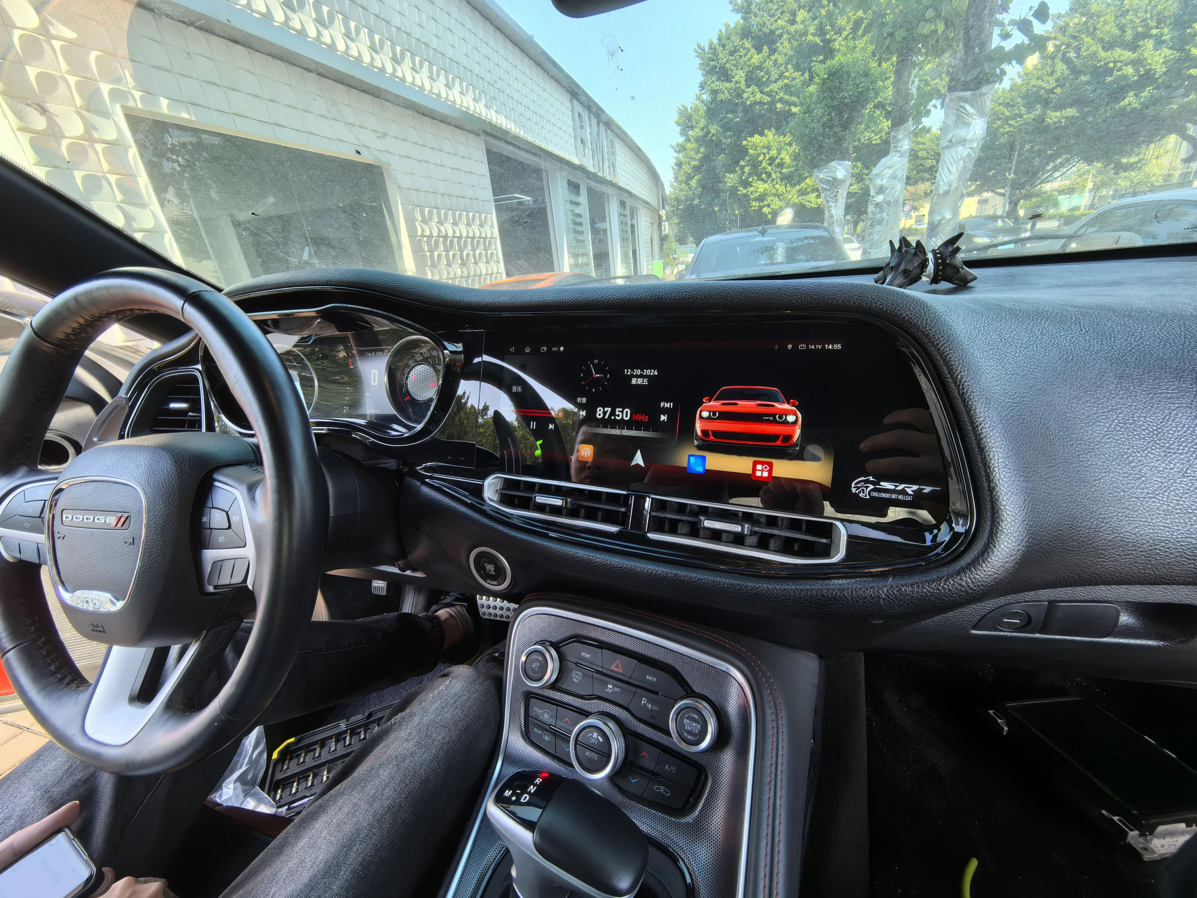 

Android Auto Multimedia Player For Dodge Challenger SRT Hellcat 2010-2024 Carplay GPS Navigation Stereo Tape Recorder Head Unit