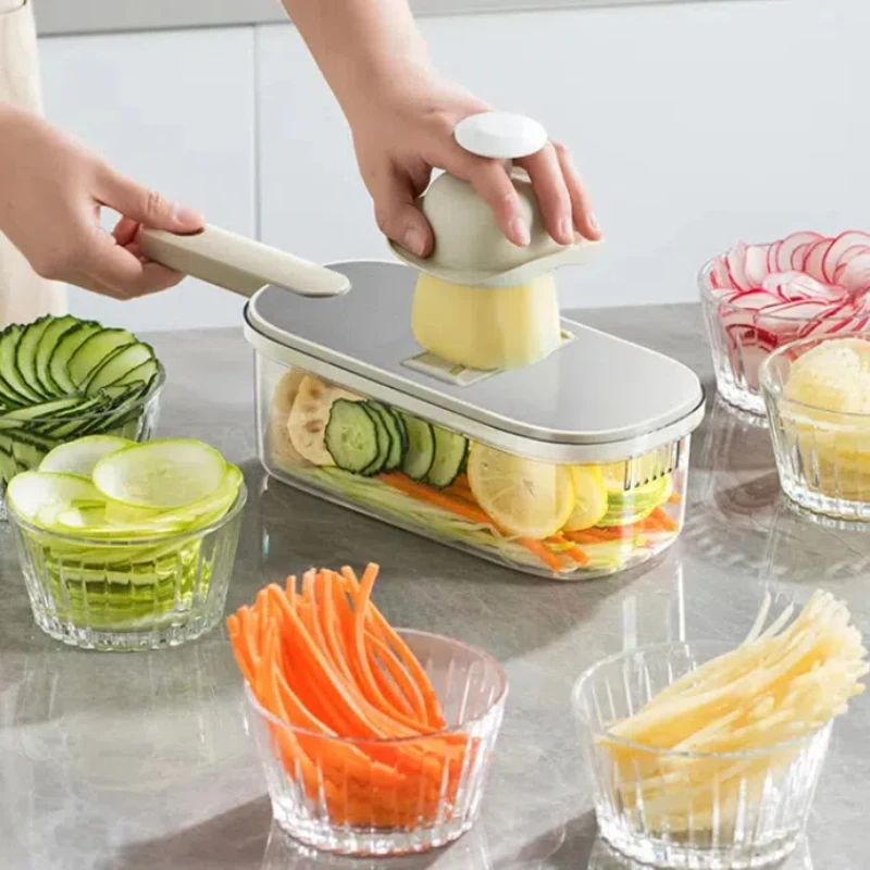 

Shredder, Household Potato Slicer, Kitchen Multifunctional Slicer, Radish Slicer, Vegetable Slicer, Divine Tool