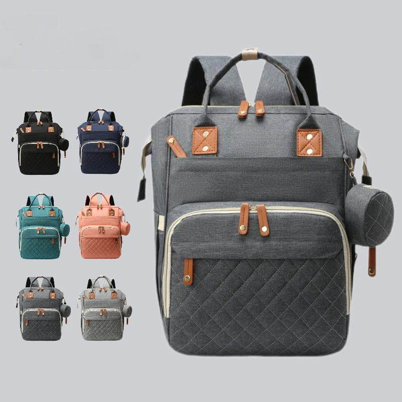 Windel Windel tasche USB Heizung Mutter Mutterschaft Reise rucksack große Kapazität Still tasche